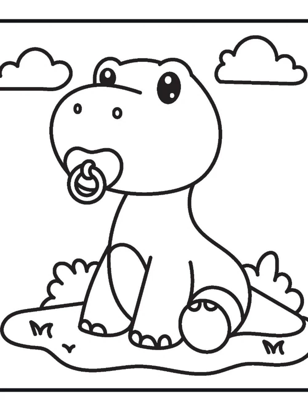🦖 BABY DINOSAURS Coloring & Activity Book — Roar-some Fun Awaits! 🦕